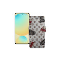Чохол-книжка з екошкіри для телефону Samsung Galaxy S24 FE (S721)