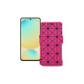 Чохол-книжка з екошкіри для телефону Samsung Galaxy S24 FE (S721)