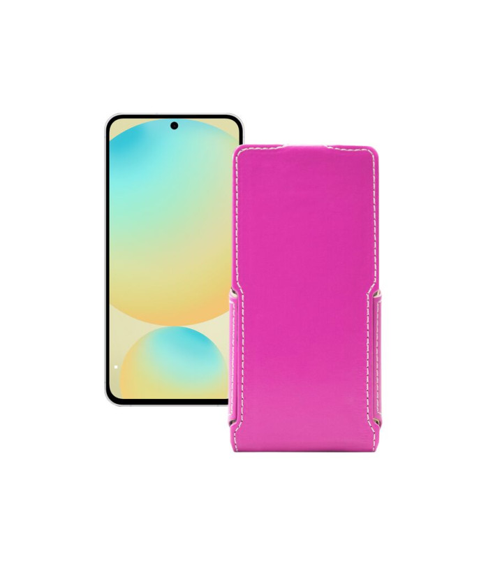 Чохол-флип з екошкіри для телефону Samsung Galaxy S24 FE (S721)