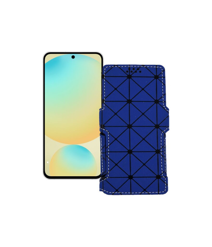 Чохол-книжка з екошкіри для телефону Samsung Galaxy S24 FE (S721)