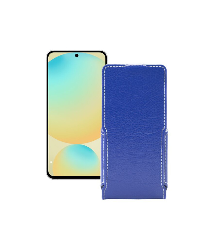 Чохол-флип з екошкіри для телефону Samsung Galaxy S24 FE (S721)