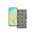 Чохол-книжка з екошкіри для телефону Samsung Galaxy S24 FE (S721)