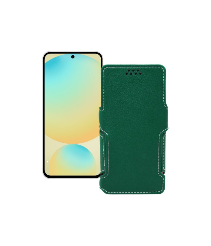 Чохол-книжка з екошкіри для телефону Samsung Galaxy S24 FE (S721)