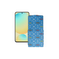 Чохол-флип з екошкіри для телефону Samsung Galaxy S24 FE (S721)