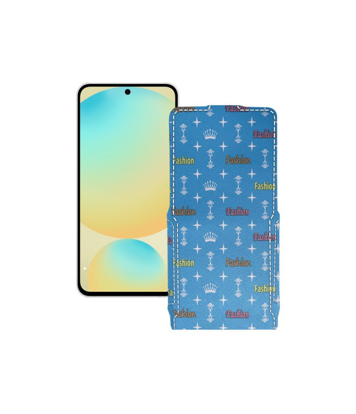 Чохол-флип з екошкіри для телефону Samsung Galaxy S24 FE (S721)