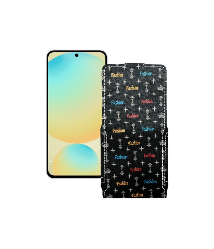 Чохол-флип з екошкіри для телефону Samsung Galaxy S24 FE (S721)
