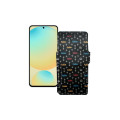 Чохол-книжка з екошкіри для телефону Samsung Galaxy S24 FE (S721)