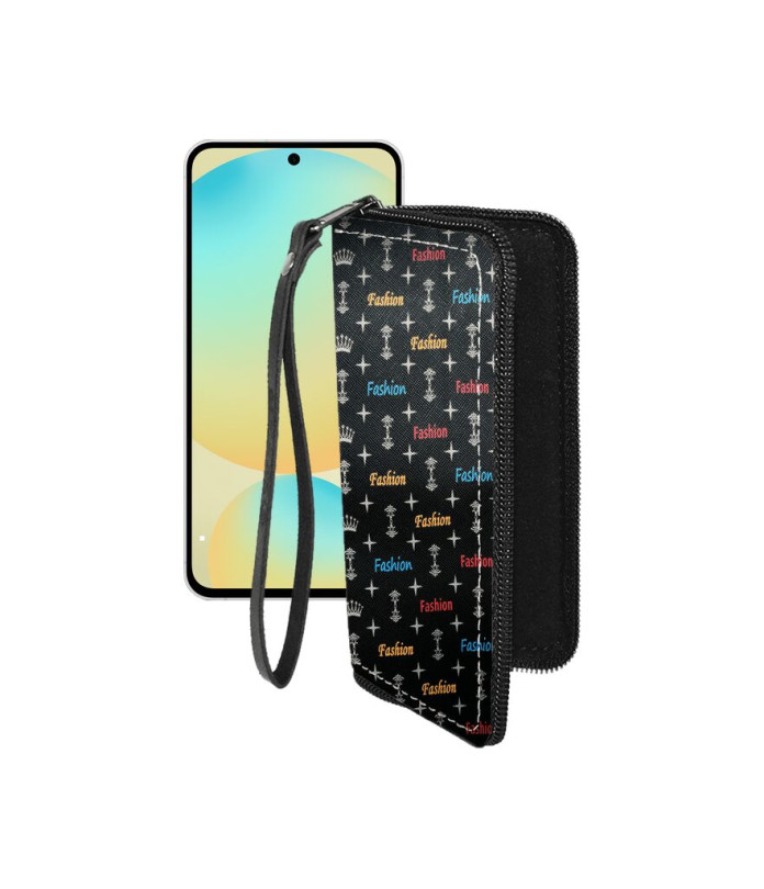 Чохол-гаманець з екошкіри для телефону Samsung Galaxy S24 FE (S721)