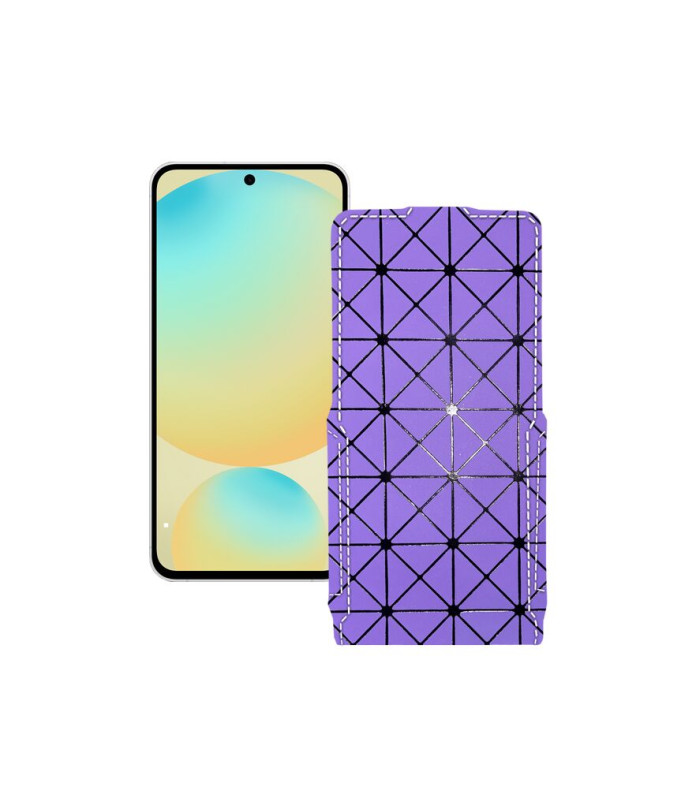 Чохол-флип з екошкіри для телефону Samsung Galaxy S24 FE (S721)