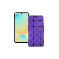 Чохол-книжка з екошкіри для телефону Samsung Galaxy S24 FE (S721)