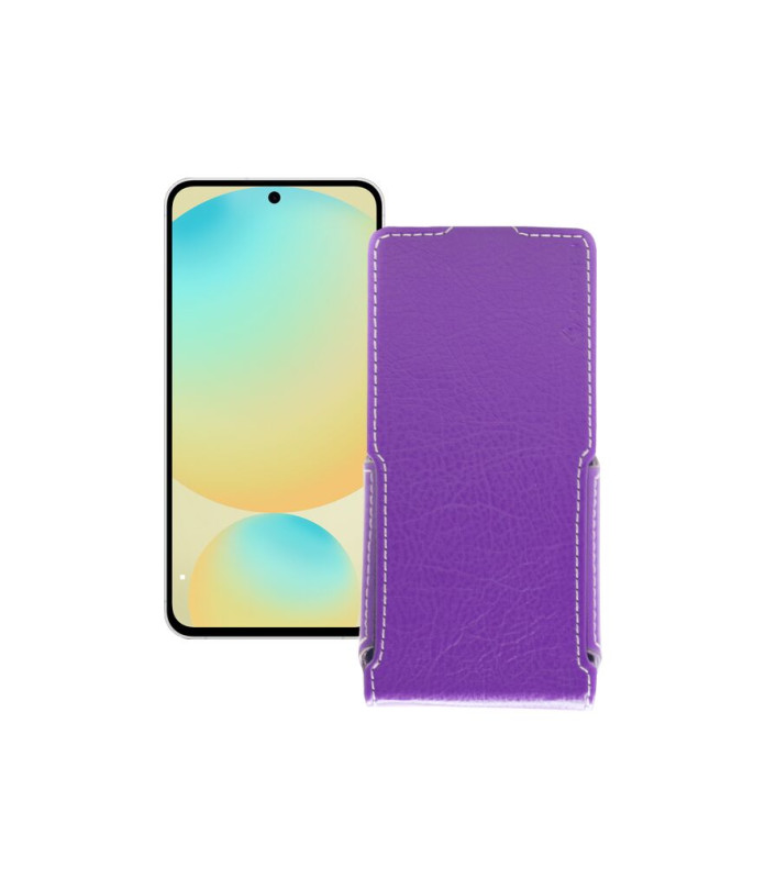Чохол-флип з екошкіри для телефону Samsung Galaxy S24 FE (S721)