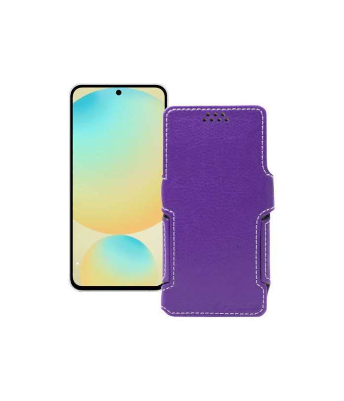 Чохол-книжка з екошкіри для телефону Samsung Galaxy S24 FE (S721)