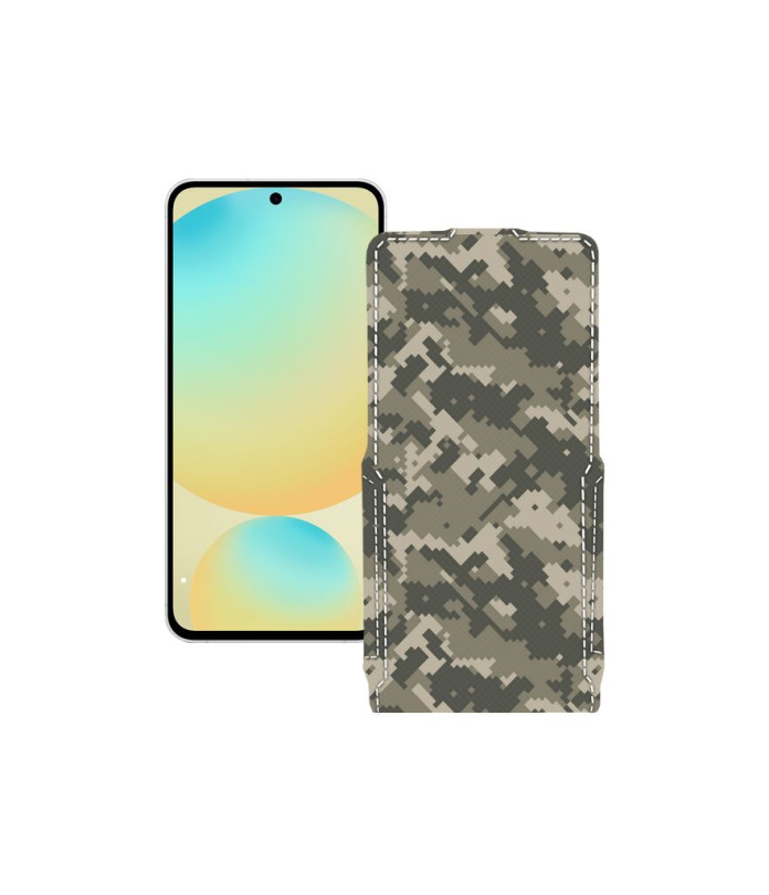 Чохол-флип з екошкіри для телефону Samsung Galaxy S24 FE (S721)