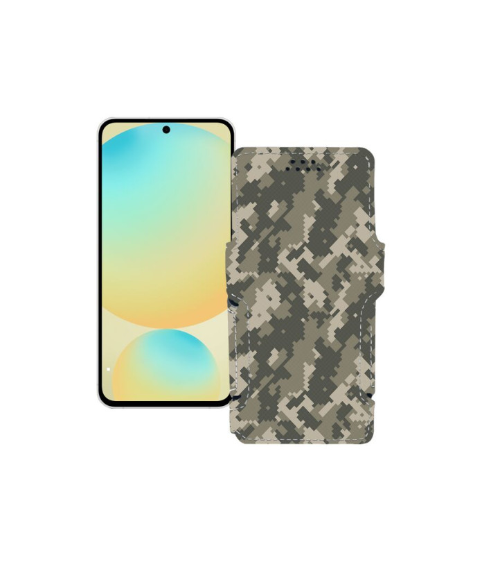 Чохол-книжка з екошкіри для телефону Samsung Galaxy S24 FE (S721)