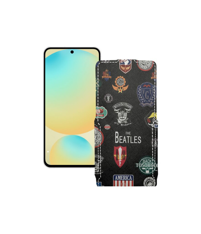 Чохол-флип з екошкіри для телефону Samsung Galaxy S24 FE (S721)