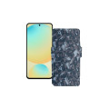 Чохол-книжка з екошкіри для телефону Samsung Galaxy S24 FE (S721)