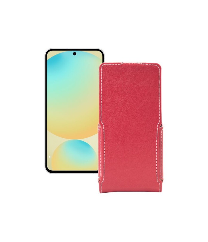 Чохол-флип з екошкіри для телефону Samsung Galaxy S24 FE (S721)
