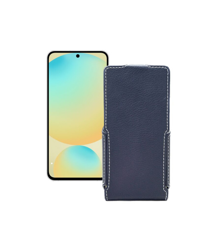 Чохол-флип з екошкіри для телефону Samsung Galaxy S24 FE (S721)