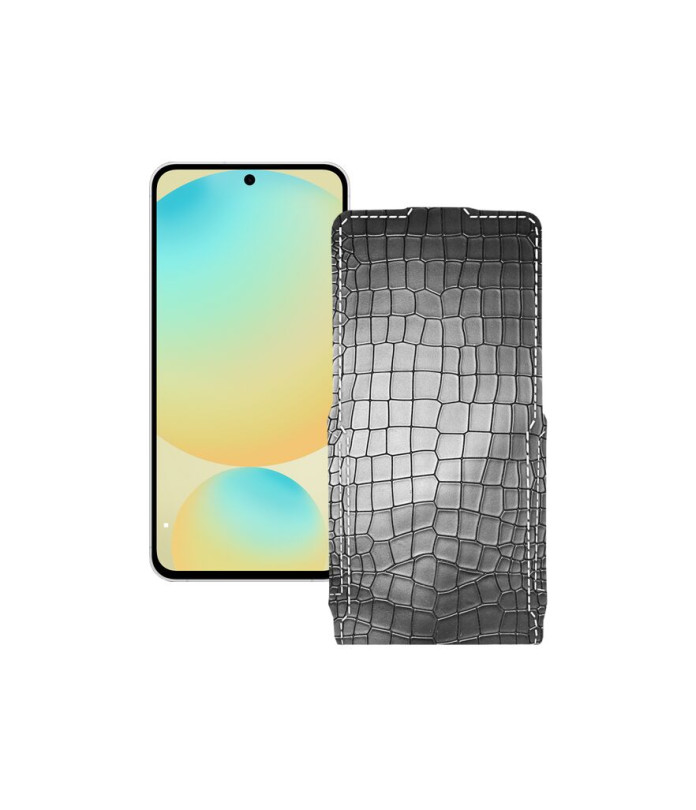 Чохол-флип з екошкіри для телефону Samsung Galaxy S24 FE (S721)