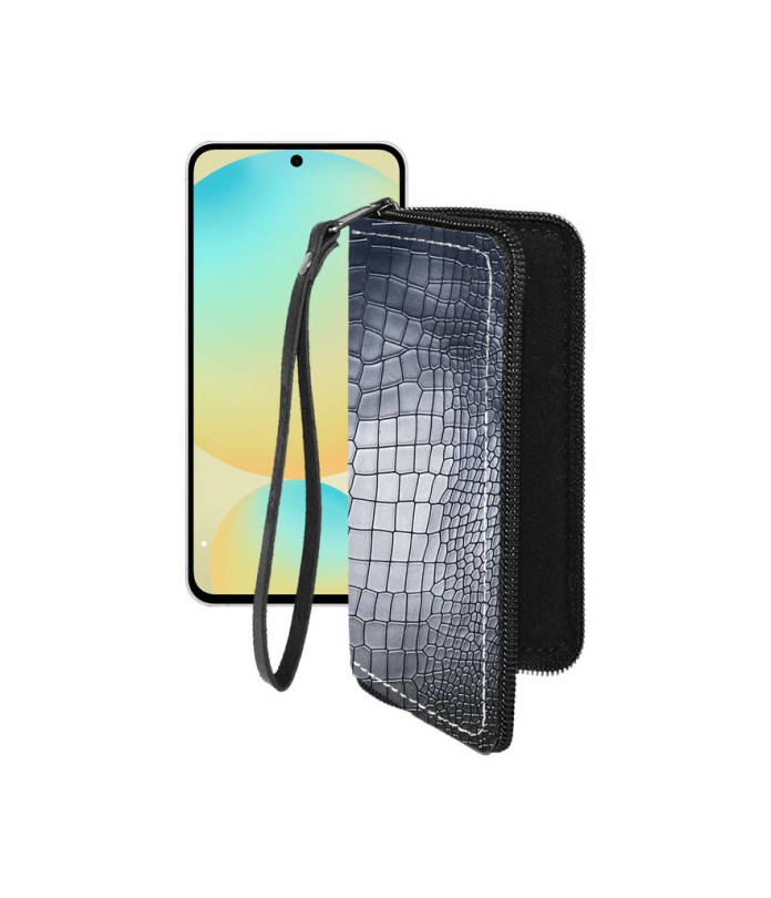 Чохол-гаманець з екошкіри для телефону Samsung Galaxy S24 FE (S721)