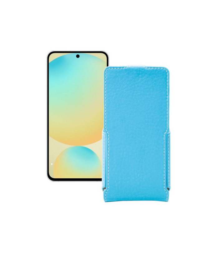 Чохол-флип з екошкіри для телефону Samsung Galaxy S24 FE (S721)