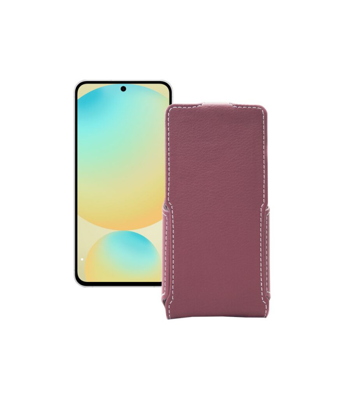 Чохол-флип з екошкіри для телефону Samsung Galaxy S24 FE (S721)
