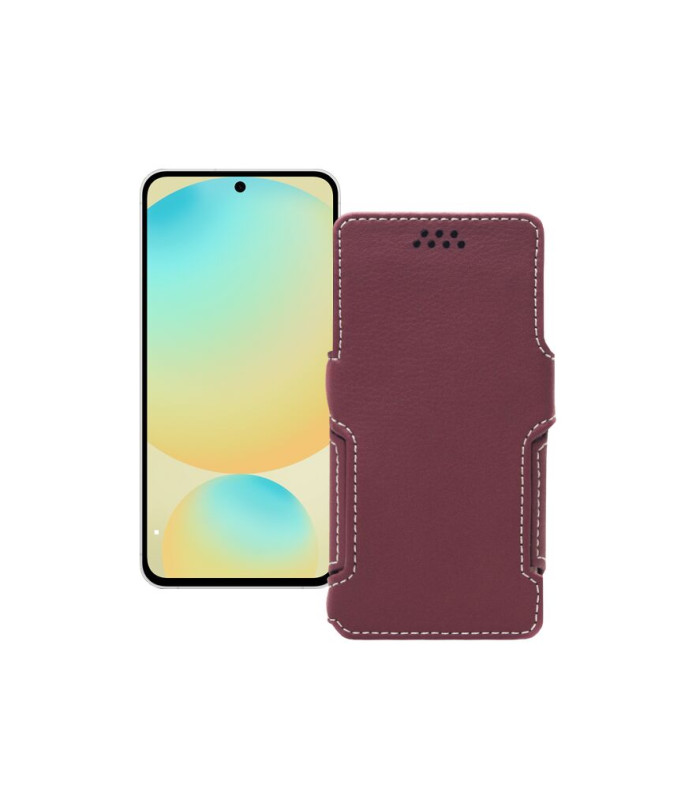Чохол-книжка з екошкіри для телефону Samsung Galaxy S24 FE (S721)