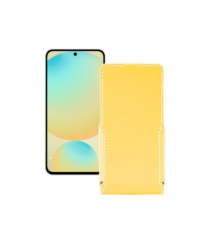 Чохол-флип з екошкіри для телефону Samsung Galaxy S24 FE (S721)
