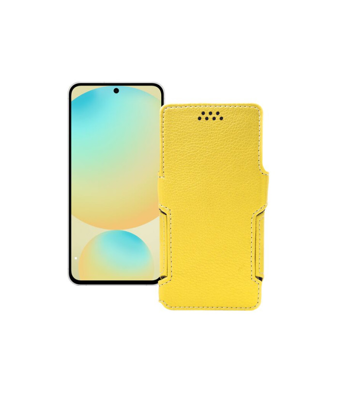 Чохол-книжка з екошкіри для телефону Samsung Galaxy S24 FE (S721)