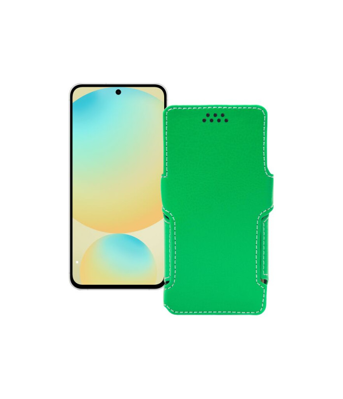 Чохол-книжка з екошкіри для телефону Samsung Galaxy S24 FE (S721)