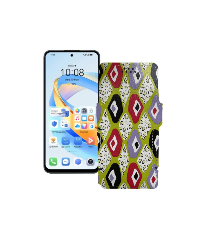 Чохол-книжка з екошкіри для телефону Honor X7b 5G