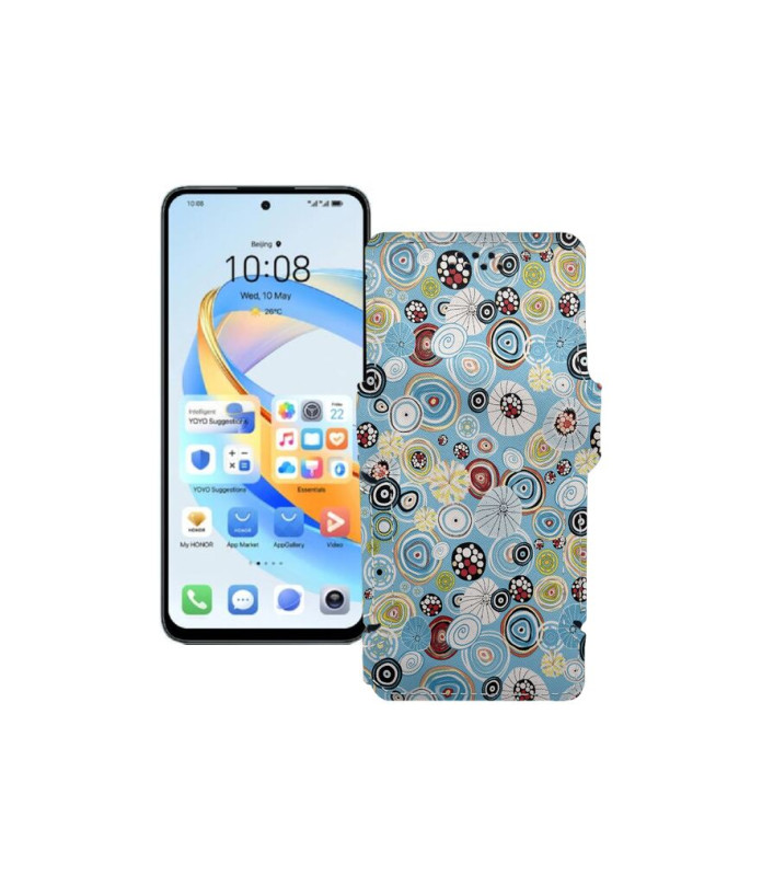 Чохол-книжка з екошкіри для телефону Honor X7b 5G