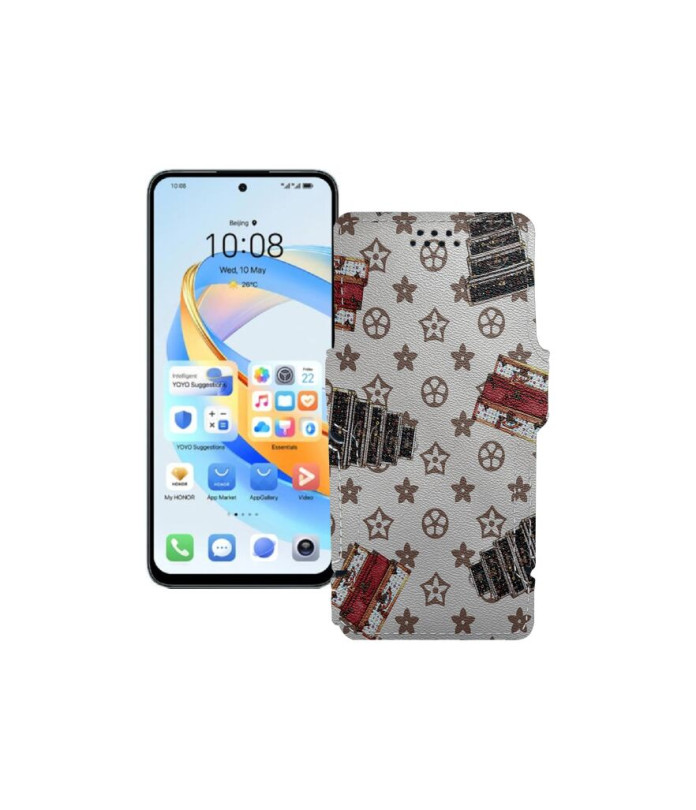 Чохол-книжка з екошкіри для телефону Honor X7b 5G