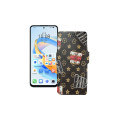 Чохол-книжка з екошкіри для телефону Honor X7b 5G
