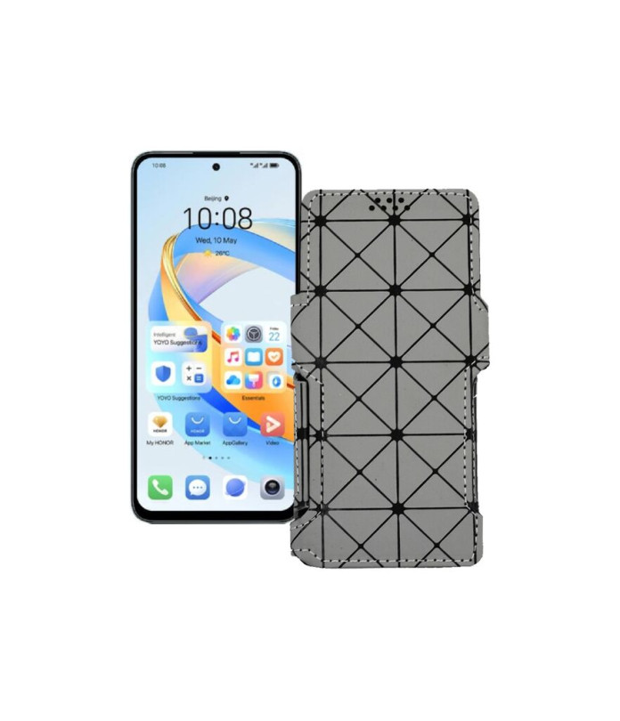 Чохол-книжка з екошкіри для телефону Honor X7b 5G