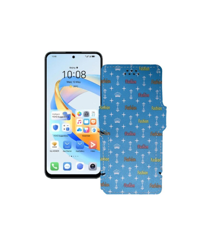 Чохол-книжка з екошкіри для телефону Honor X7b 5G