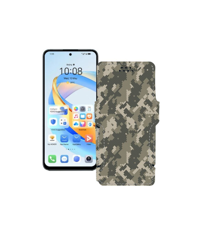 Чохол-книжка з екошкіри для телефону Honor X7b 5G
