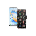 Чохол-книжка з екошкіри для телефону Honor X7b 5G