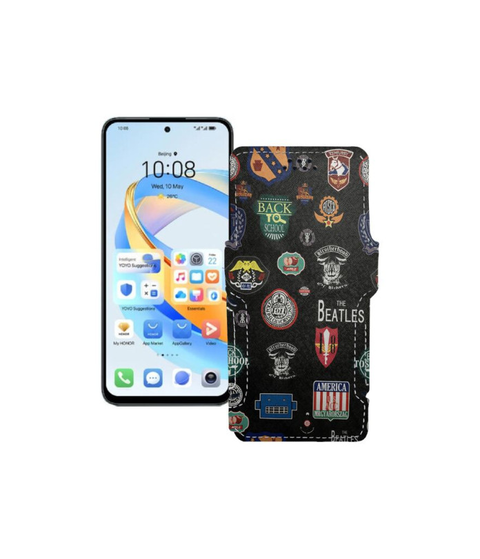 Чохол-книжка з екошкіри для телефону Honor X7b 5G