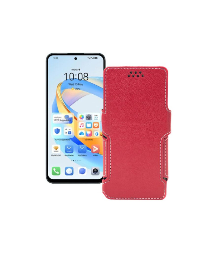 Чохол-книжка з екошкіри для телефону Honor X7b 5G