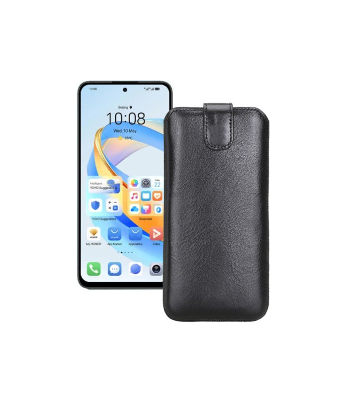 Витяжка з екошкіри для телефону Honor X7b 5G
