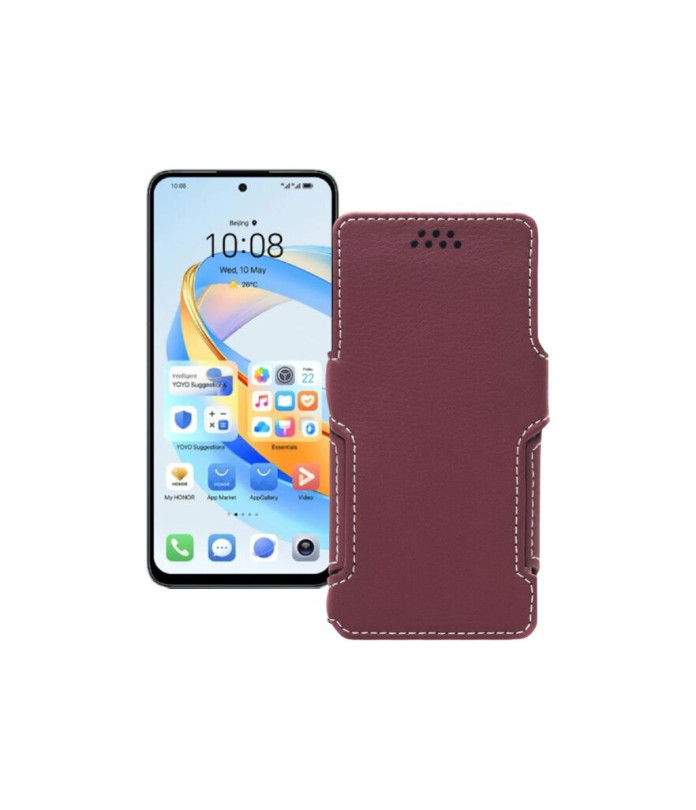 Чохол-книжка з екошкіри для телефону Honor X7b 5G