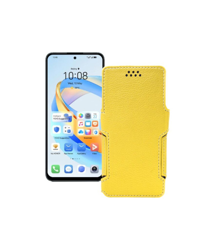 Чохол-книжка з екошкіри для телефону Honor X7b 5G