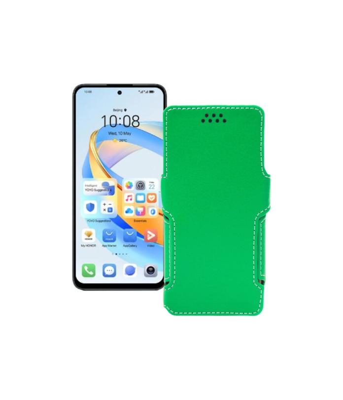 Чохол-книжка з екошкіри для телефону Honor X7b 5G