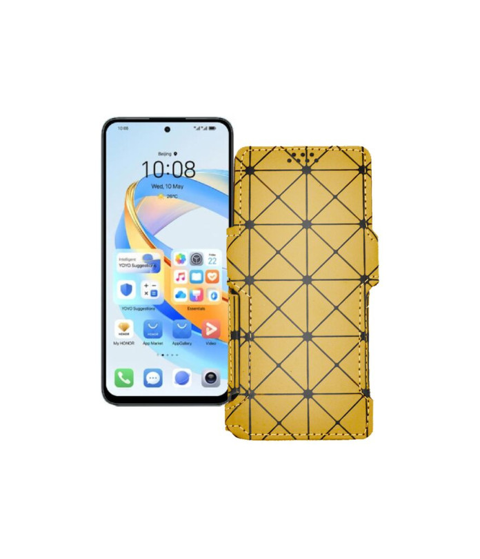 Чохол-книжка з екошкіри для телефону Honor X7b 5G