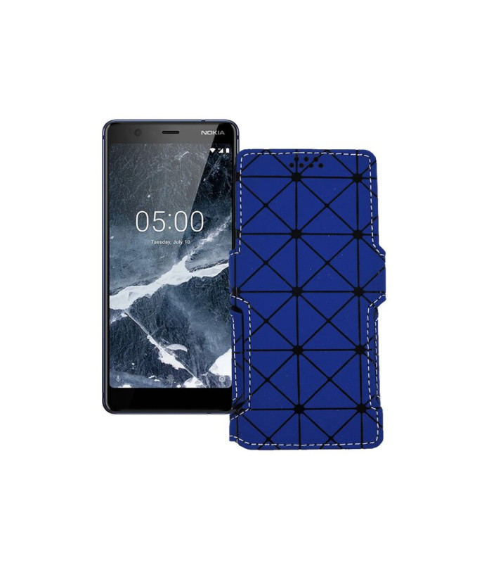 Чохол-книжка з екошкіри для телефону Nokia 5.1