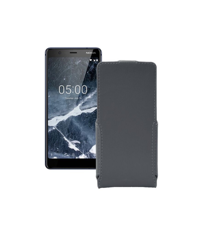 Чохол-флип з екошкіри для телефону Nokia 5.1