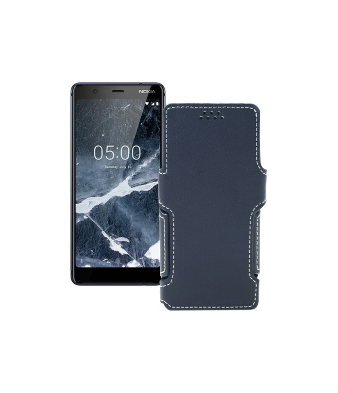 Чохол-книжка з екошкіри для телефону Nokia 5.1