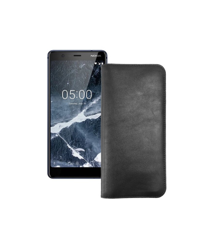 Портмоне з шкіри для телефону Nokia 5.1