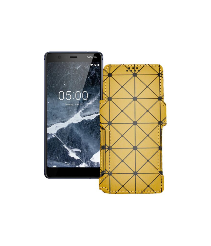 Чохол-книжка з екошкіри для телефону Nokia 5.1